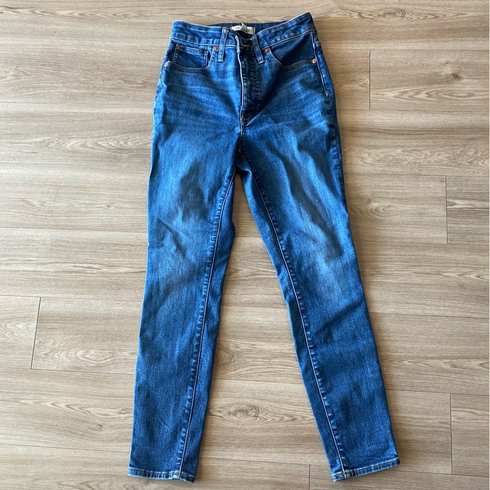 Madewell Curvy High Rise Skinny Jeans size 28